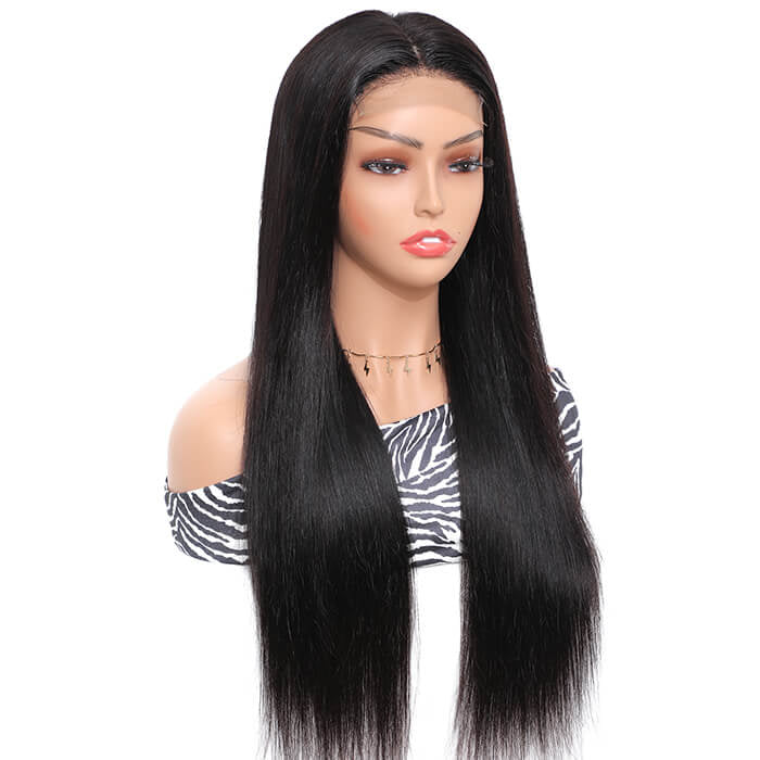 5x5 Lace Closure 180% density Straight Wig