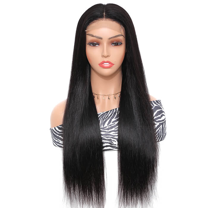 5x5 Lace Closure 180% density Straight Wig