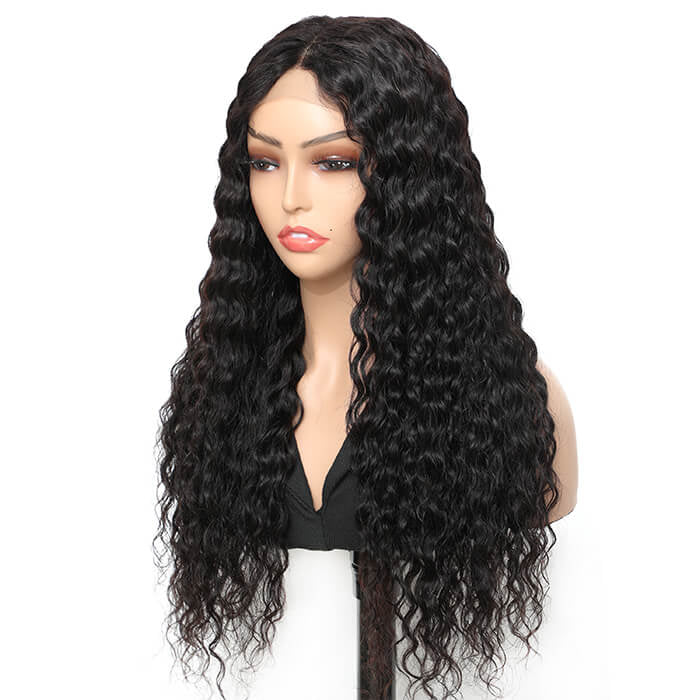 5x5 Lace Closure 180% Density Water Wave Wig