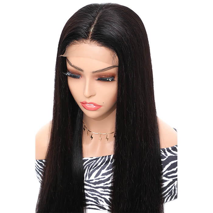 5x5 Lace Closure 180% density Straight Wig