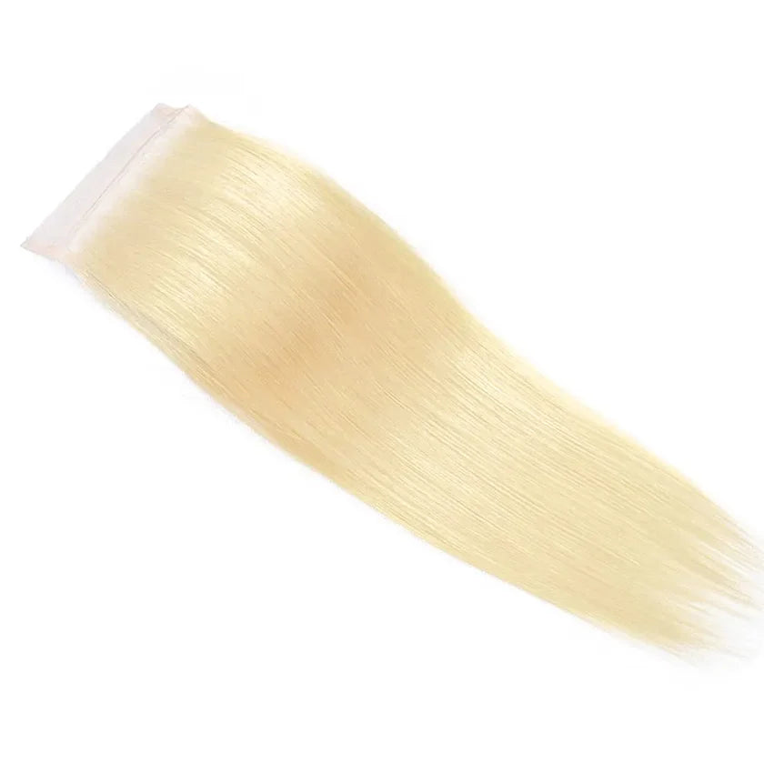 Blonde Straight Lace Closure